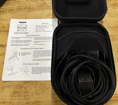 Drop Dan Clark Audio Aeon Open X Over the Ear Headphones - Tested
