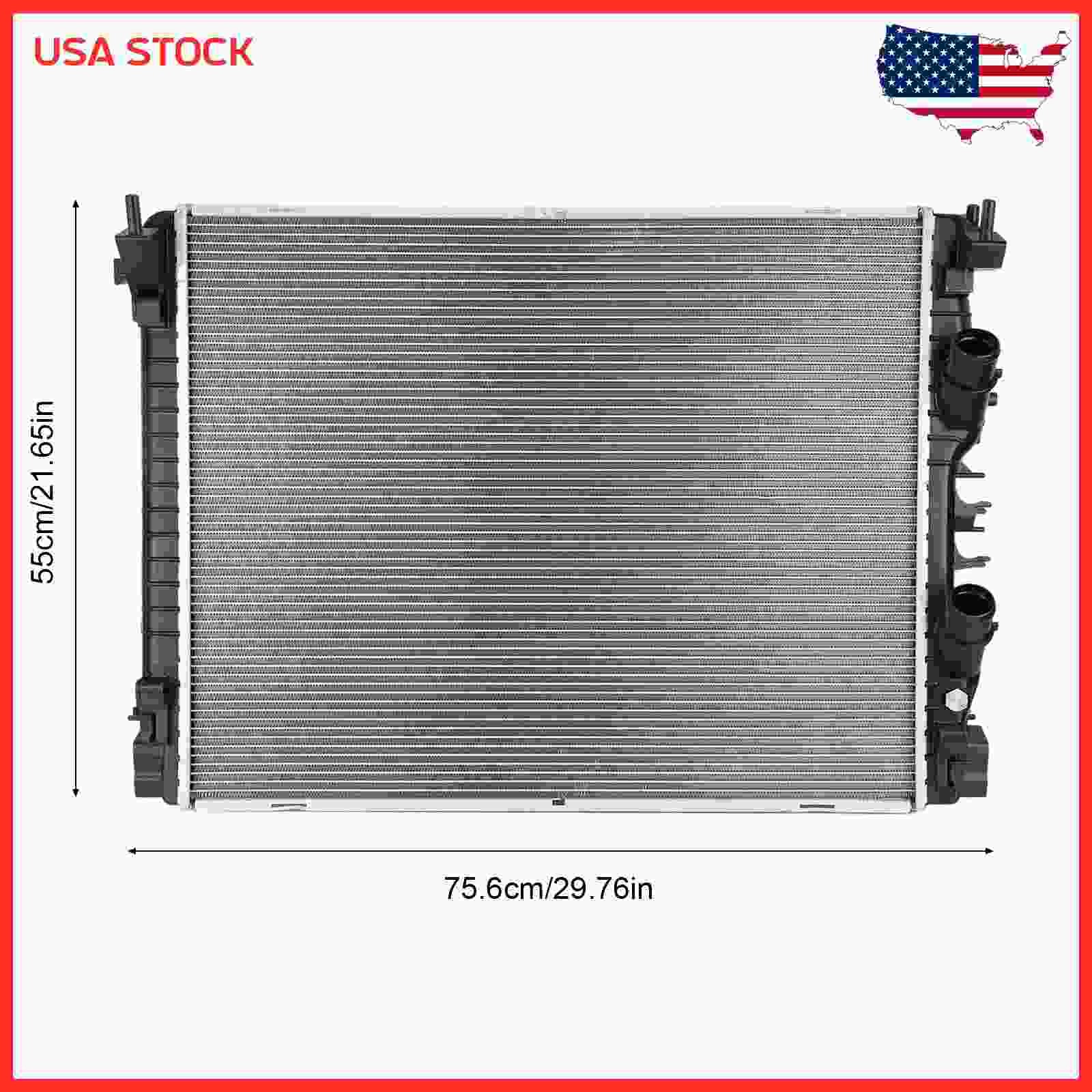 New 670109996 Fit For Maserati Levante 2017 2018 2019 2020 Radiator 670109996 US