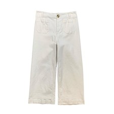 Pilcro Jeans Womens 31 Denim The Skipper High Rise Cropped Wide Trousers READ