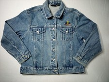 Vintage Tweety Bird Looney Tunes Denim Jean Jacket 1998 Warner Brothers Size L