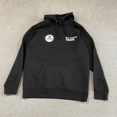 #ad #ad Bunnings Trade MATES in Construction Hoodie Mens XL Black Fleece Pullover Jumper AU $80.96