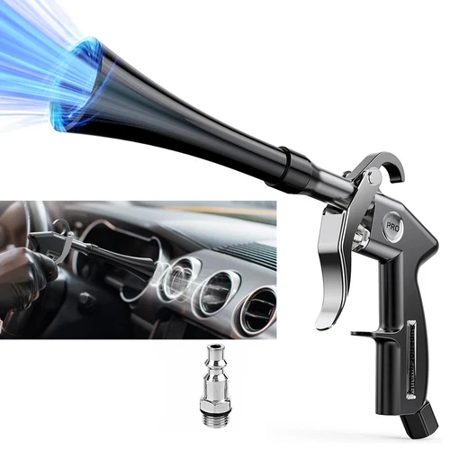 US Air Cleaning Wash Gun High Pressure Blow Dust Car Interior Detailing Tool