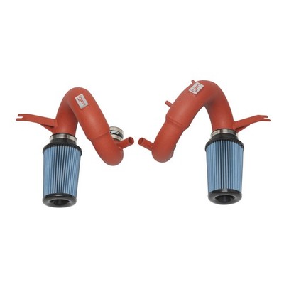 Injen for 18-20 Kia Stinger 3.3L Twin Turbo Wrinkle Red Short Ram Air Intake