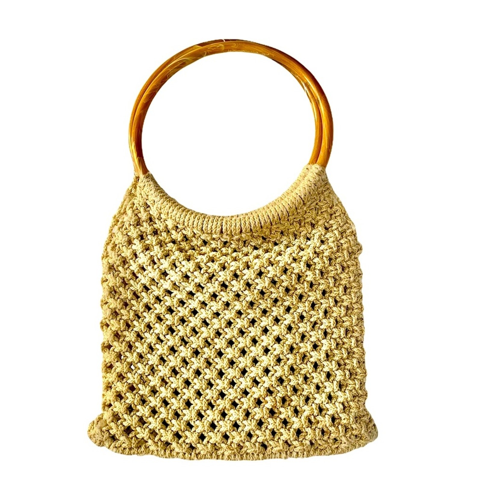 Macrame handbag - image 1