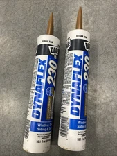 DAP Dynaflex 230 Premium Elastomeric Sealant, Cedar Tan, 10.1 oz., Tan  2 Pack