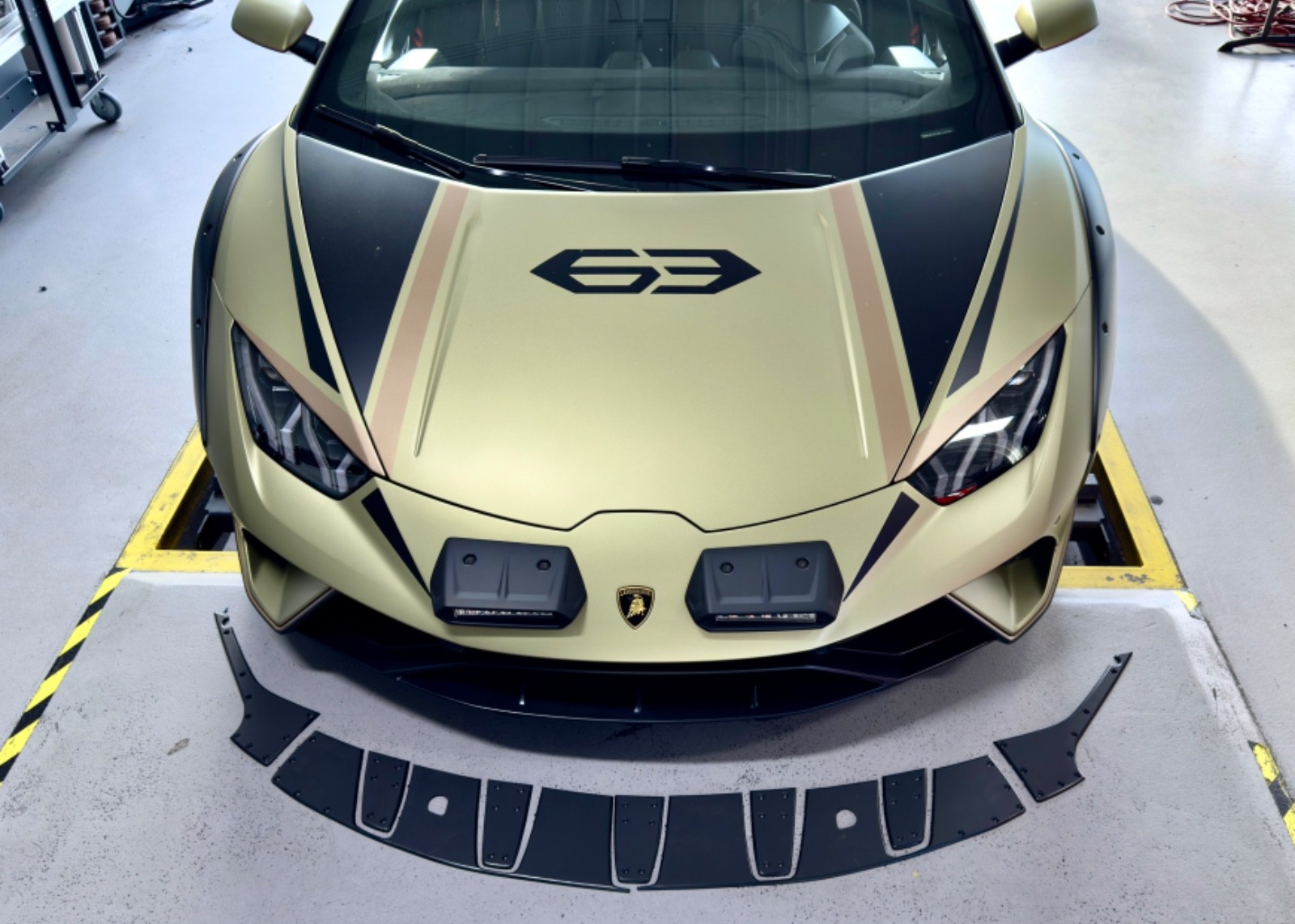 Lamborghini Huracan Sterrato Skid plates 9 pcs