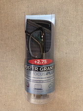 New FOSTER GRANT Multi-Focus Plus 2.75 Reading Glasses w/ Case