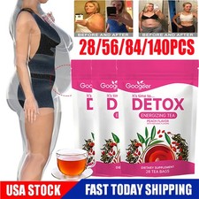 28 140Pcs Detox Tea Weight Loss Tea Slimming Diet Tea Bags Fat Burning-       