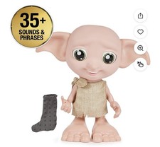 Wizarding World Harry Potter Interactive Magical Dobby Elf Doll with Sock