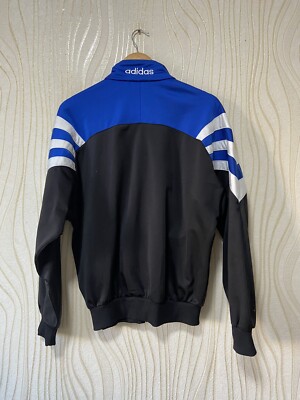 ADIDAS EQUIPMENT 1998 1999 FOOTBALL SOCCER TRACK TOP JACKET sz S