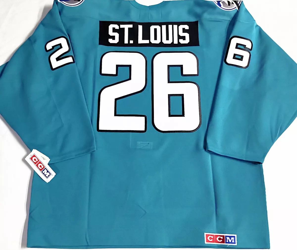 VTG-PRO-56 MARTIN ST. LOUIS TAMPA BAY LIGHTNING CCM LICENSED AUTHENTIC JERSEY