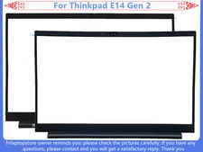 For Lenovo Thinkpad E14 Gen 2 Gen 3 LCD Front Bezel Cover 5B30S73484 5B30S73485