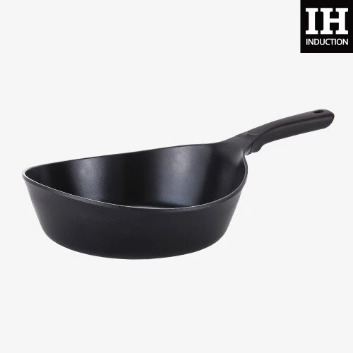 Neoflam 8" Stir Fry Wok Pan Ultra Non Stick T-Coating Chef Skillet Made in Korea