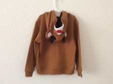NWT, H M boys Holiday hoodie sweatshirt, size 6-8Y