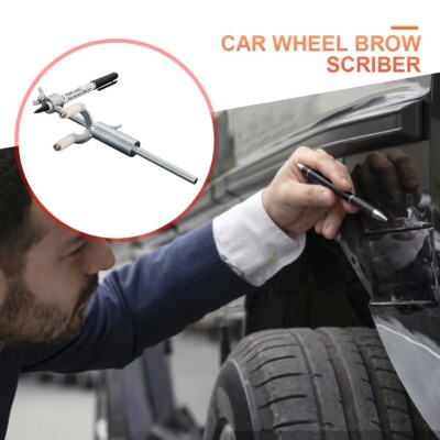 Automotive Dent Repair Wheel Arch Car Body Line Marking Tool Adjustable Range US