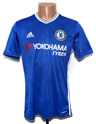 CHELSEA 2016/2017 HOME FOOTBALL SHIRT ADIDAS SIZE S | eBay