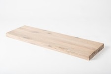 Stopień schodów dąb rustykalny 35 mm wapienny biały olejowany DL stopień renowacji półka