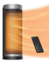 Dreo Space Heaters for Indoor Use, Electric Heater with Remote for Bedroom Large