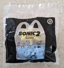 2022 McDonald's Happy Meal Toy Sonic The Hedgehog 2 - Toy 8 Super Sonic New