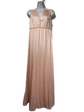 vintage vassarette long maxi sleeveless nightgown size S