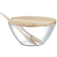 Ambition SchüSsel Mit Deckel Und Besteck SalatschüSsel Camping Servier 23 Cm