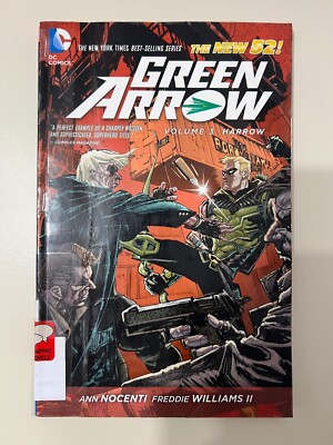DC Comics, Green Arrow, Volume 3 Harrow, Ann Nocenti, Freddie Williams II, 2013