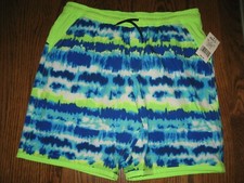 New boys Lands End bathing swim suit shorts swimwear mesh brief 14-16 trunks