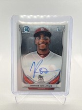 2014 Bowman Chrome Ronnie Williams 1st Prospect Auto Autograph #BCA-RW