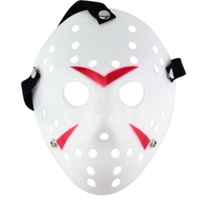 Horror Maske Freitag 13 Style - Hockey Maske Terror - Für Halloween & Cosplay - Erwachsene & Kinder