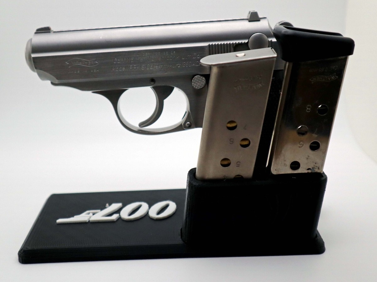 3D Printed Pistol Stand FITS Walther PPK/PPKS (.380/.32) + Mag