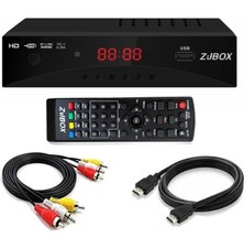 Digital TV Converter Box, ATSC Cabal Box - ZJBOX for Analog HDTV Live1080P with
