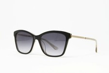 Juicy Couture Sunglasses JU604S 0WM Black Beige 56mm Grey Gradient Lens NEW 