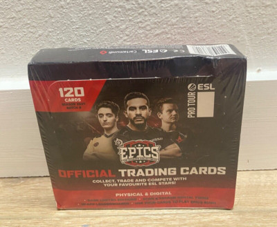 Epics GG 2021 CSGO Esl Batch B 120 cards Booster Box - Factor Sealed - FREE SHIP