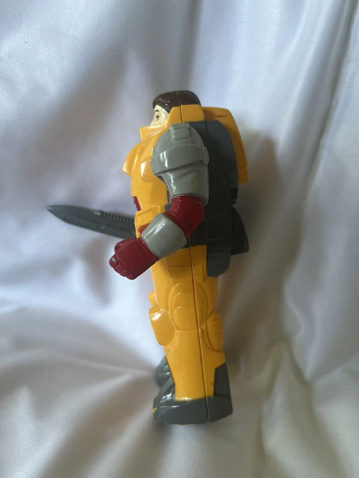 LANDMINE Transformers G1 Pretenders 1988 Vintage 80s Hasbro SHELL ONLY + Sword - Image 3 of 4