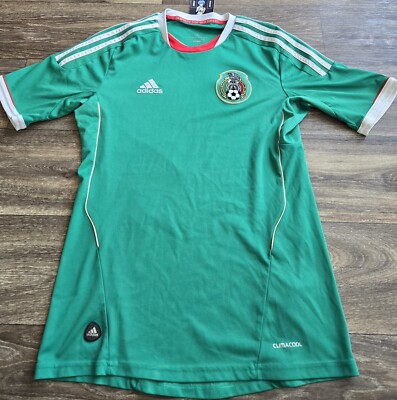 Adidas Mexico Seleccion 2011 Home Futbol Soccer Jersey Mens Size Small 
