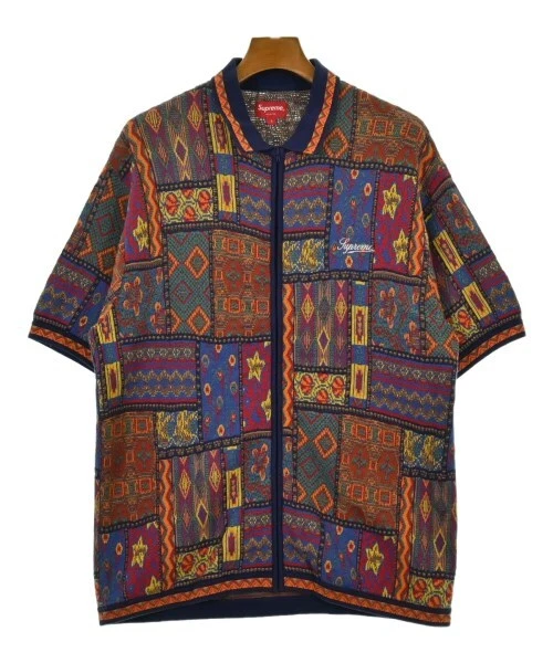 Pull Supreme BluexOrangexRedetc.(à motifs) L 2200547744094