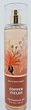 BATH  BODY WORKS COPPER FIELDS FINE FRAGRANCE BODY MIST SPRAY 8 oz NEW