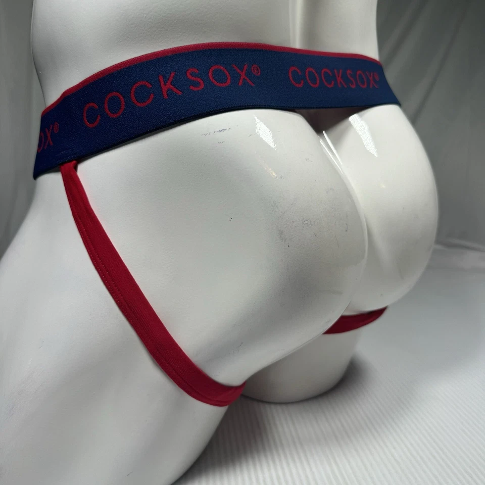Sexy Cocksox Jockstrap Emperador Rojo Talla XL Gay Foto 3 de 4