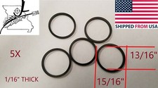 5x 019 Square O-Rings 13/16" ID X 15/16" OD X 1/16" CS Buna-N Oring Nitrile
