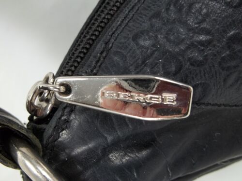 BERGE Hobo Handtasche schwarz Leder mit gold/silbernen Nieten 14" breit/7,5" tief - Bild 4 von 17
