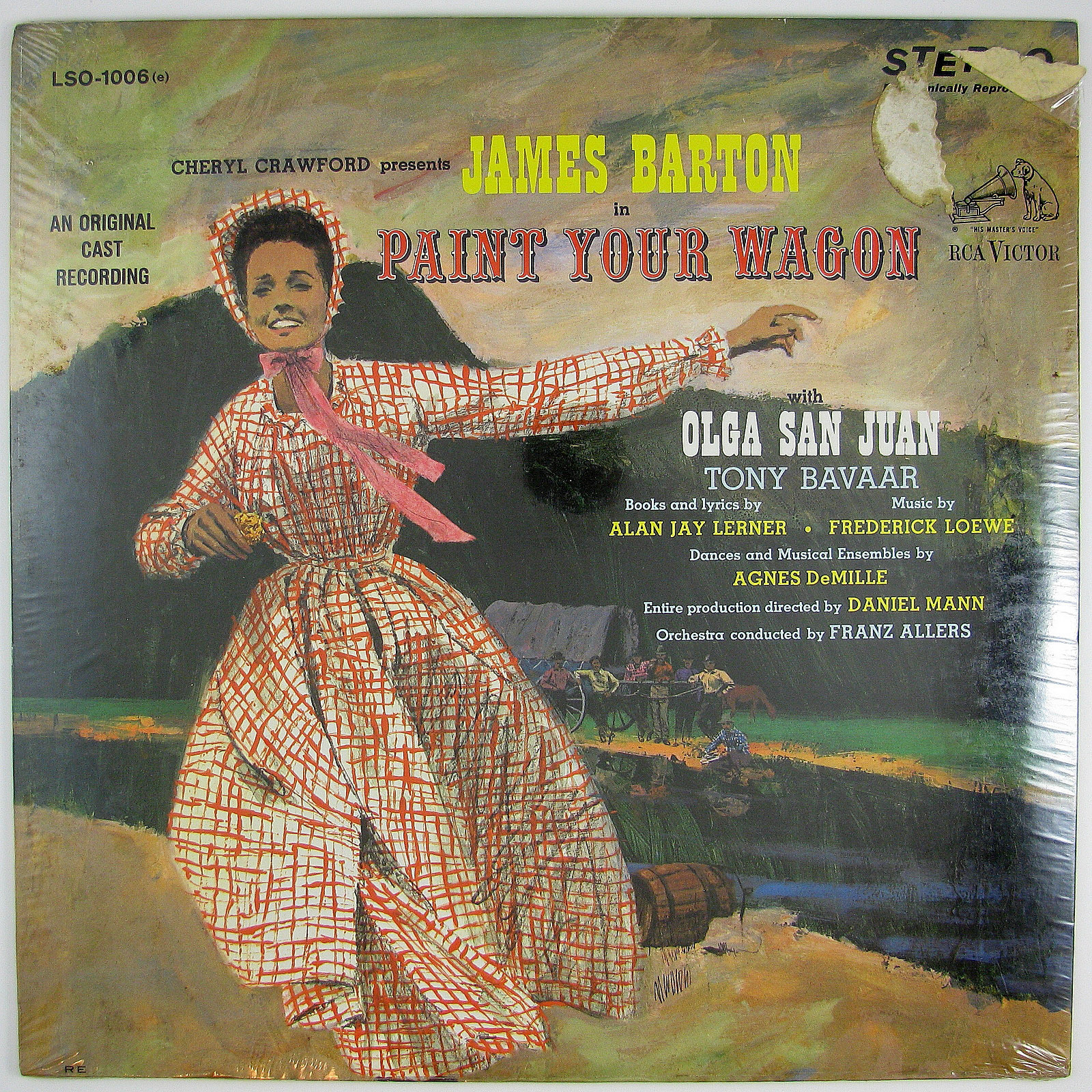 JAMES BARTON with OLGA SAN JUAN Paint Your Wagon LP (STILL SEALED) eBay