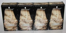 LOT (4) SCHWARZKOPF GLOSSIFY NATURAL BEIGE EFFECT SHEER OR RICH HAIR COLOR