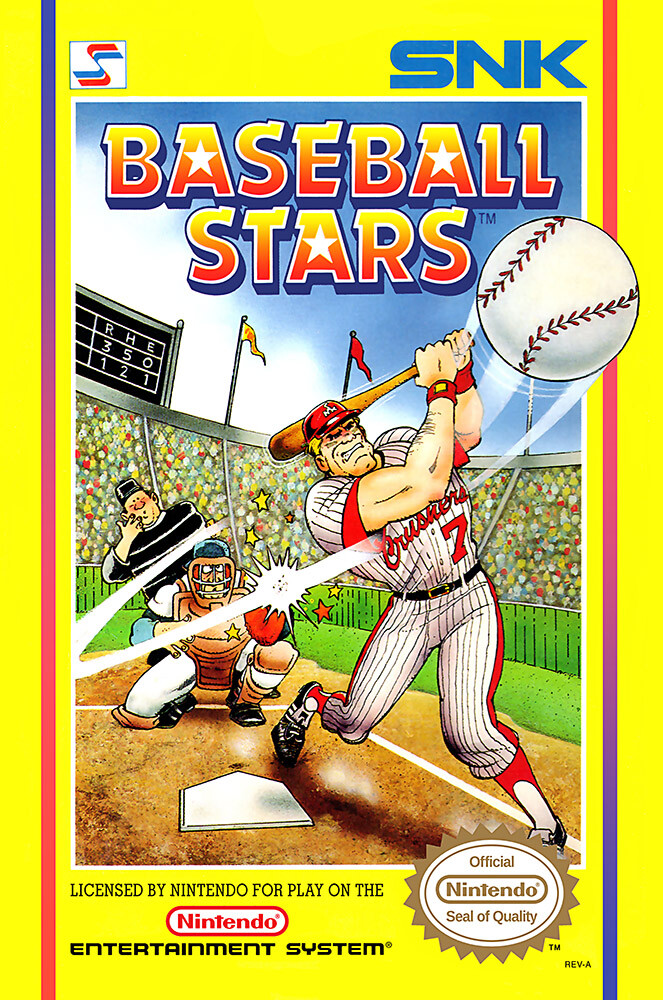 Baseball Stars NES BOX ART Premium POSTER MADE IN USA - NES127 | eBay