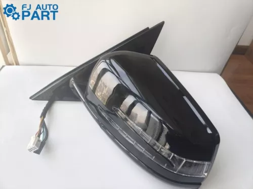 Black Mirror Left Driver Side Fit Mercedes-Benz E350 2010-2016 4 Doors Sedan