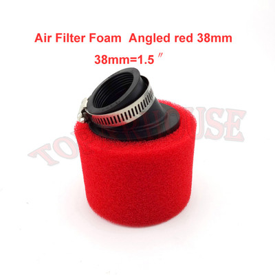 38mm Motorcycle Angled Foam Air Filter Fit 110cc 125cc CRF50 - Foto 5