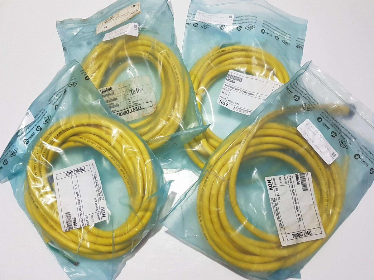 BRAD HARRISON 103000A01F200 FEMALE CONNECTOR CABLE - LOT OF 4 | eBay
