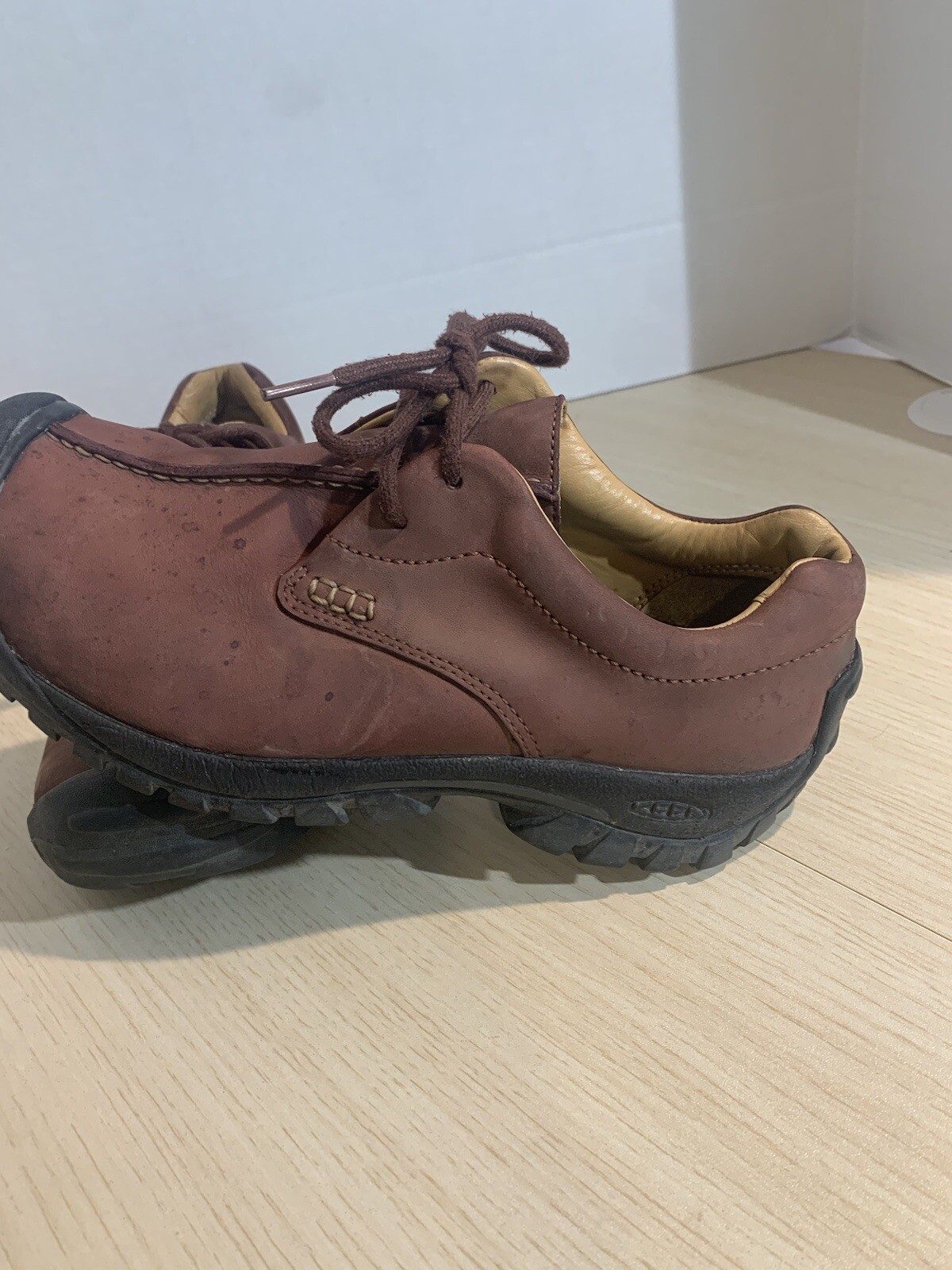 Scarpe KEEN XT0505 mattoni in pelle lacciata top bassi da trekking donna taglia 8 5 39