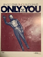 Ringo Starr Spartiti ONLY YOU & YOU ALONE Hollis Music Copyright 1955