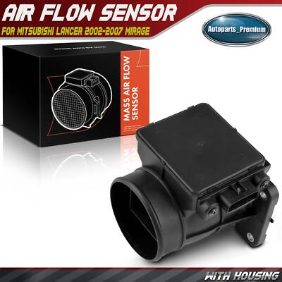 Mass Air Flow Sensor Assembly w/ Housing for Mitsubishi