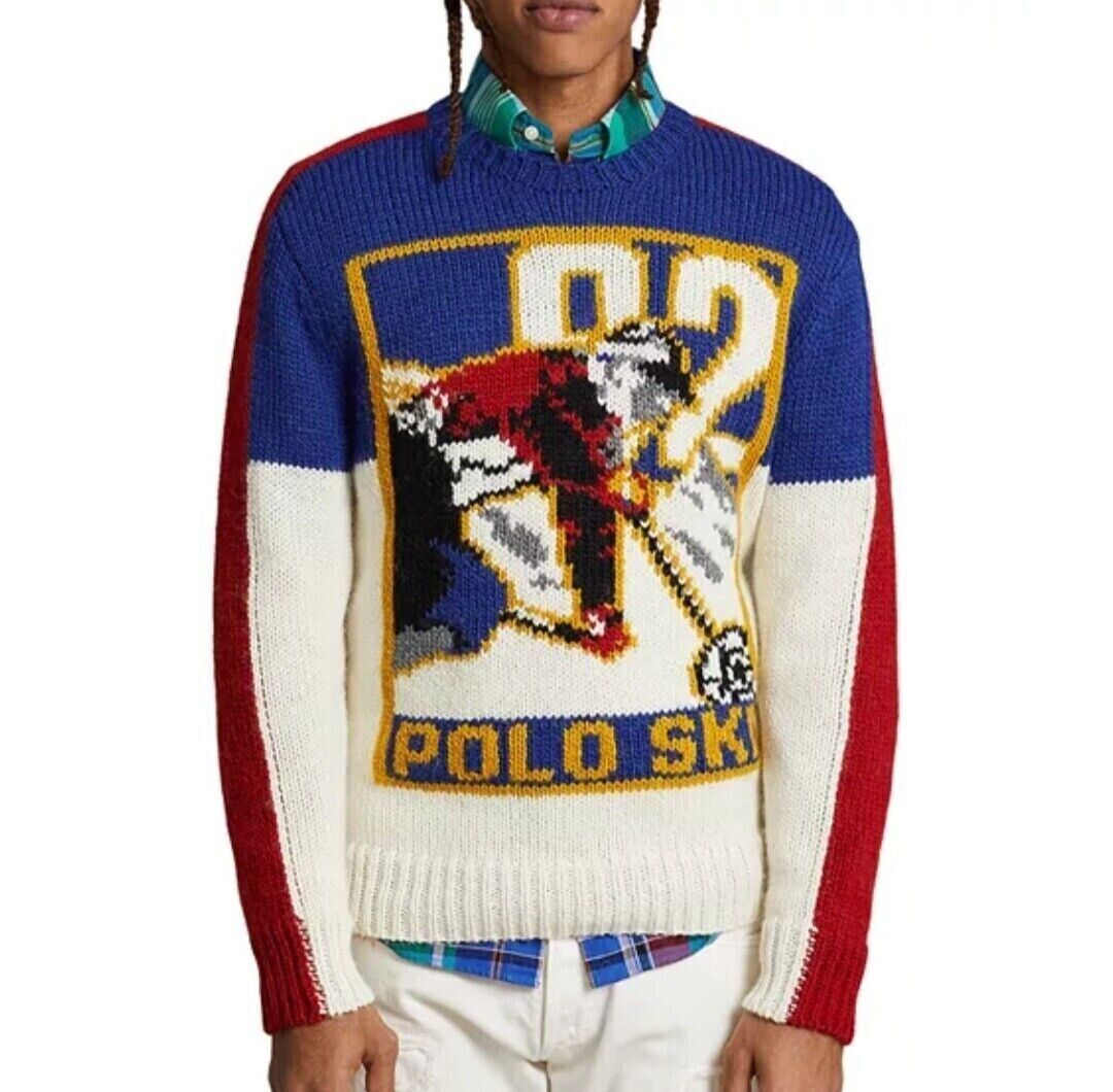 Polo Ralph Lauren スキー柄ニット M POLO by RALPH LAUREN スキー柄 ニット セーター M ウール - メルカリ